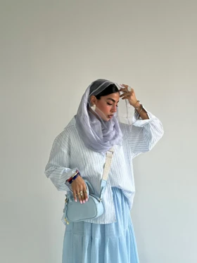 شومیز راه راه کریشه