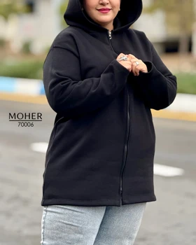 هودی داخل کرک سایز بزرگ