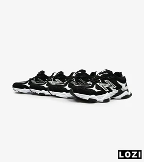کفش کتانی مردانه و زنانه مشکی سفید NEW BALANCE 9060