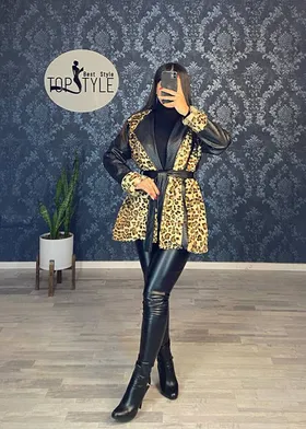 کاپشن چرم کد : 7715