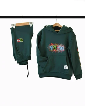 ست هودی شلوار طرح ماینکرافت