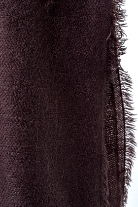 شال بوکله ساده ضخیم زنانه