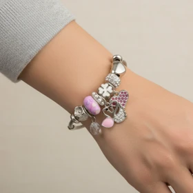 دستبند پاندورا مدل قو