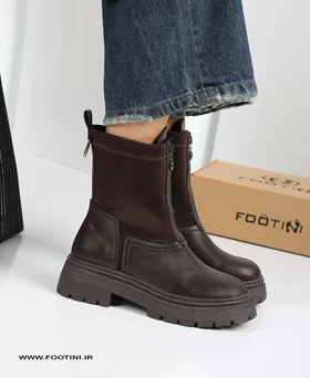 بوت زنانه جلو زیپ 8373 MR