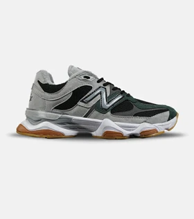 کفش نیوبالانس بزرگ پا طوسی سبز NEW BALANCE 9060 مدل 8502