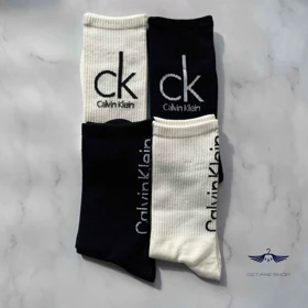 جوراب ساق‌دار طرح CK
