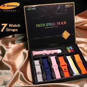 ساعت هوشمند M59 pro max اصلی بهمراه 7 بند قیمت عالی