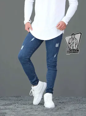 شلوار جین آبی تیره TOMMY