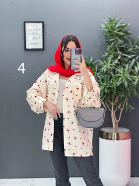 مانتو لینن شومیزی تک جیب