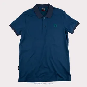 پولوشرت - Eden Time Polos Metallic Blue/Green Logo