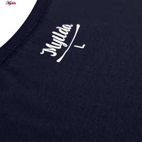 زیرپوش آستین دار مردانه ماییلدا مدل پنبه‌ای سرمه ای کد 4710