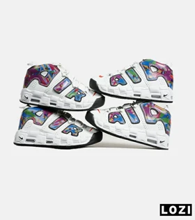 کفش کتانی مردانه و زنانه سفید NIKE Air More Uptempo '96