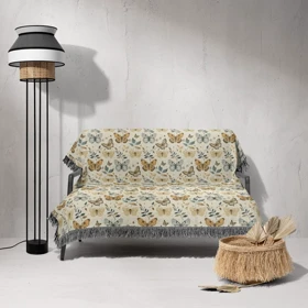 شال مبل ریش دار classic 154