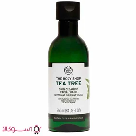 ژل شستشوی صورت بادی شاپ مدل tea tree حجم 250 میل