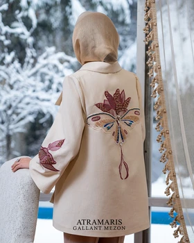 کت تکه دوزی اورجینال گلدوزی