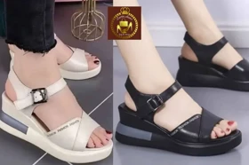 صندل لژدار طبی زنانه دور مچی فشن