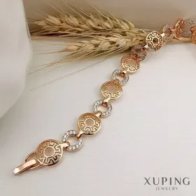 دستبند ورساچه نگین‌دار برند ژوپینگ