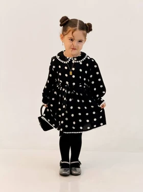 3165-پیراهن بچگانه پاریس