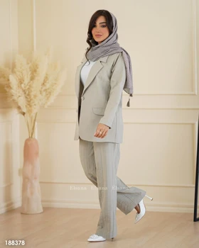 کت شلوار لینن درجه یک مرسده