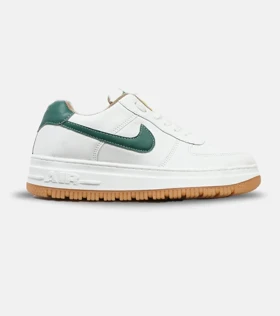 کفش مردانه و زنانه سفید سبز NIKE AIR FORCE