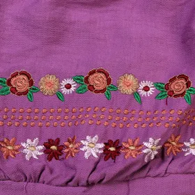 بلوز گلدوزی اطلس