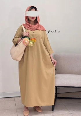 پیراهن مانتویی یاسمن