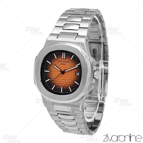 ساعت پتک فیلیپ ناتیلوس مردانه صفحه نارنجی مشکی 106531