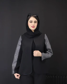 کت مزونی سوزن‌دوزی