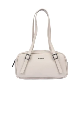 کیف دوشی چرم زنانه مدل wb1014 (کرم)