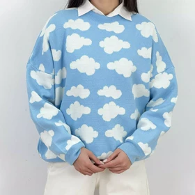 پلیور بافت ابری 1008070