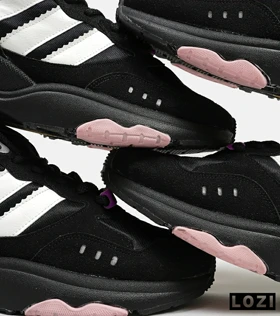 کفش کتانی مردانه مشکی گلبهی ADIDAS torsion