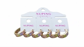 گوشواره xuping طرح طلا کد pux12 رنگ ثابت هورآن مارکت