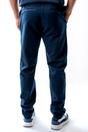 شلوار کتان پیلی دار مردانه