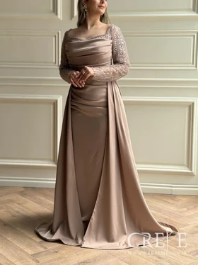 ماکسی یقه دلبری آستین دار یکتا