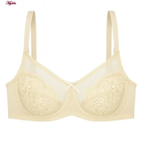 ست شورت و سوتین زنانه مدل فنردار رنگ کرم کارنا رز کد 5431