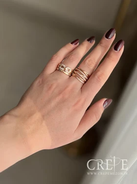 انگشتر نگینی ژوپینگ