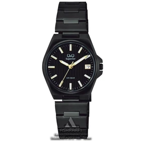 ساعت زنانه کیو اند کیو مشکی Q&Q S22A-008PY