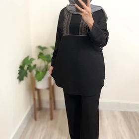تونیک و شلوار شانتون