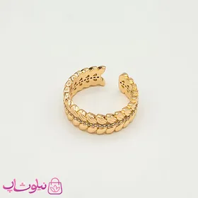انگشتر زنانه ژوپینگ طرح برگ
