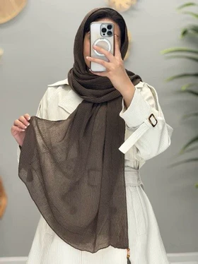 02463-شال منگوله چوبی