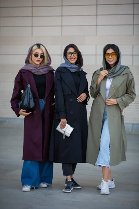 بارانی پارکا بلند ژیله پیلی