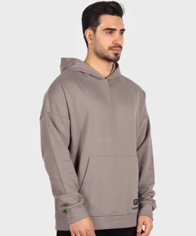 هودی ساده طوسی و فری سایز 1462