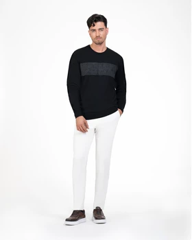 پلیور یقه گرد مردانه کد 900/12