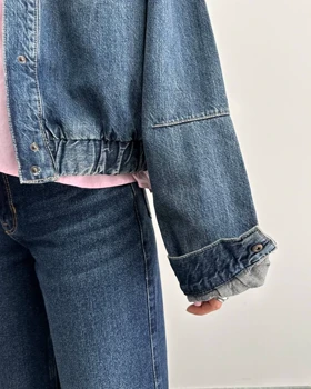 کراپ کت جین برند ZARA✨