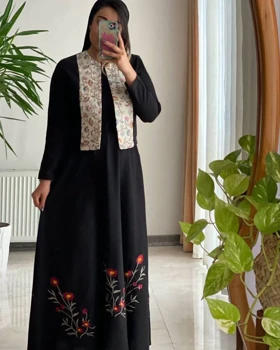 کت دامن گلدوزی دلسا