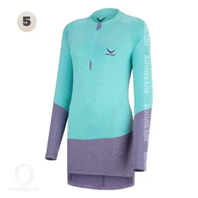 نیم زیپ آستین بلند زنانه اسنوهاک 349