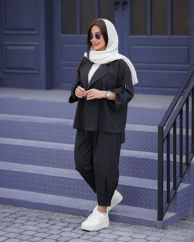 کت و شلوار سنبادی پشت بلند کد 825