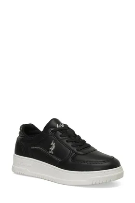 POLO ASSN ایالات متحده کفش ورزشی راحت آناتومیک روزانه مشکی POLO24BYHUSKY