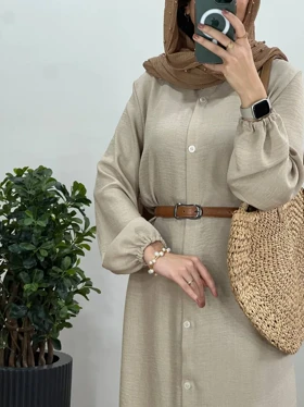 مانتو عبایی بلند بانو