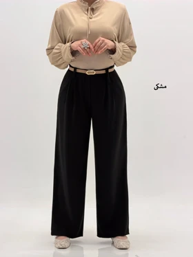 4230-شلوار بگ کرپ زارا